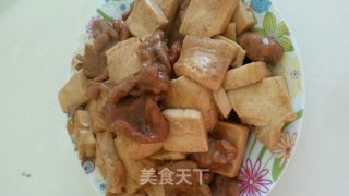 豆腐烧牛肉的做法