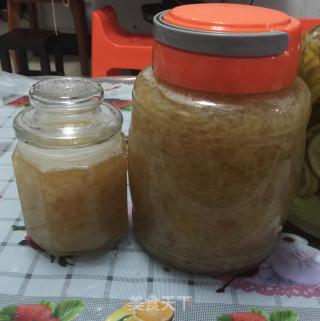 蜂蜜柚子茶的做法