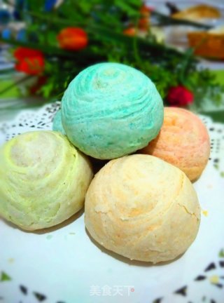 缤纷果味椰蓉酥的做法