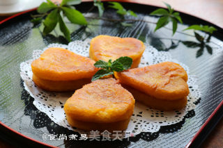 爱心南瓜饼的做法