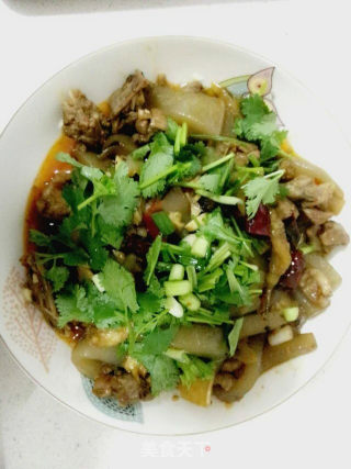 魔芋烧鸭的做法