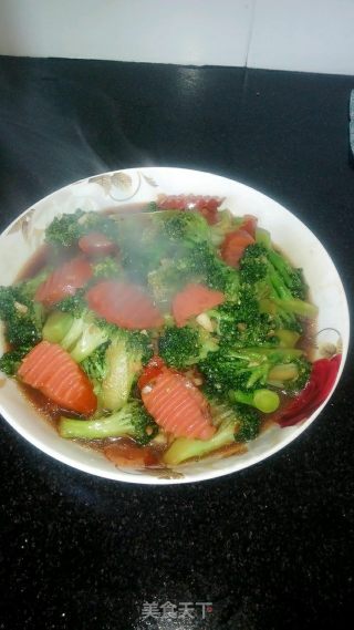 蒜蓉西兰花的做法