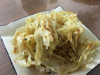 葱油手抓饼的做法