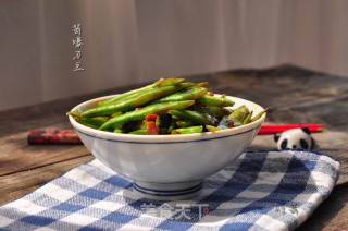 酱爆刀豆的做法
