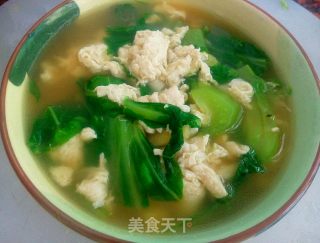 芥菜蛋汤的做法