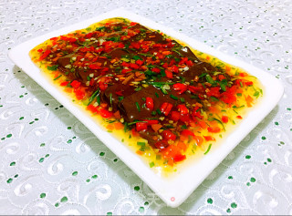 五彩羊血豆腐的做法