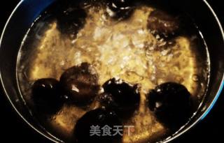 蚝油冬菇扒菜胆的做法步骤：2