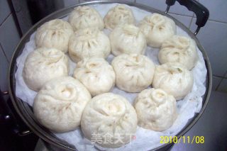 芹菜鲜肉中餐包的做法步骤：7