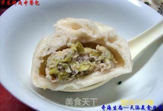 芹菜鲜肉中餐包的做法步骤：7