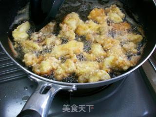 炸墨鱼的做法步骤：4