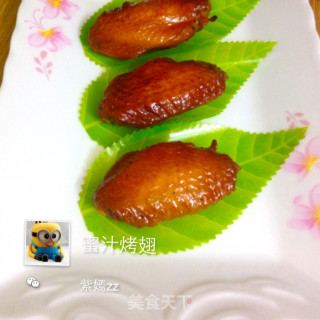 蜜汁烤翅的做法