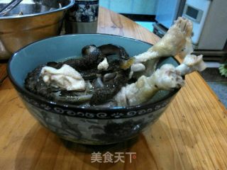 海参炖鸡的做法