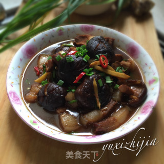 香菇红烧肉的做法