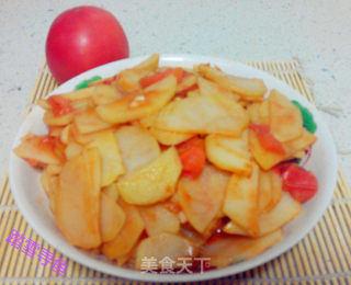 西红柿炒土豆片的做法