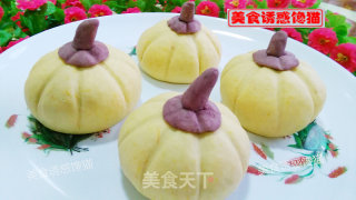 南瓜花生包的做法