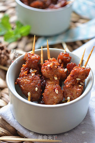香辣牙签肉的做法