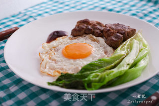 香煎梅头肉眼的做法
