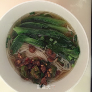 清汤面的做法