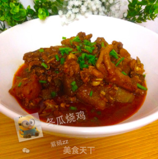 冬瓜烧鸡的做法