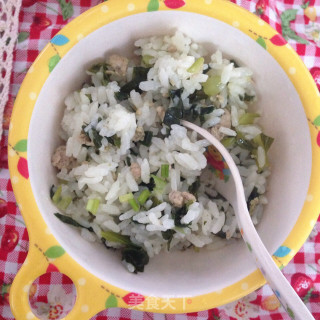 宝宝辅食-猪肉菜饭的做法