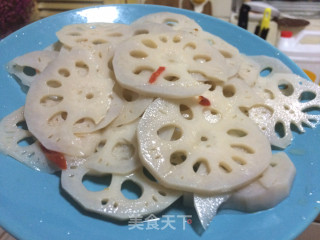 涼拌酸辣藕的做法