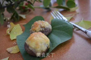 芝士焗口蘑的做法