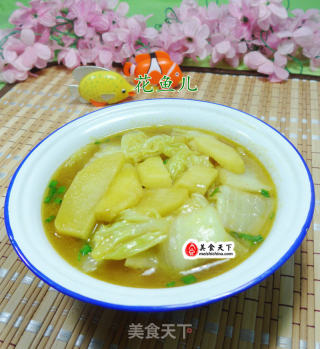 咖喱土豆白菜的做法