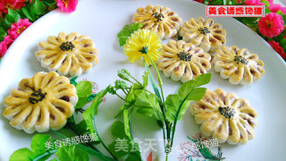 香甜菊花酥的做法