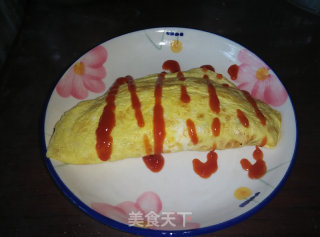蛋包饭的做法