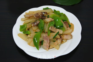 佛手瓜炒肉的做法
