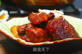 萝卜红烧肉的做法