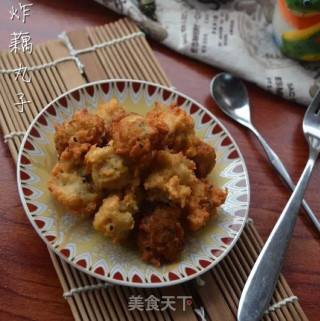 炸藕丸子的做法
