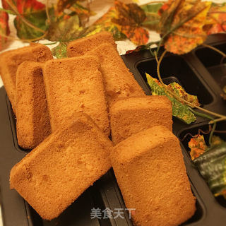 蛋白戚风小方蛋糕的做法