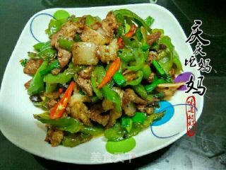 双椒回锅肉的做法