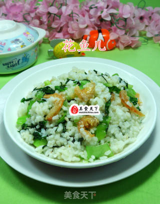 开洋青菜炒饭的做法