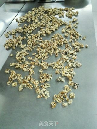 芝麻桃仁的做法