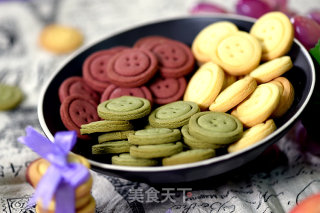 钮扣饼干的做法
