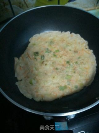 葱香胡萝卜软饼的做法