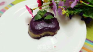 板栗紫薯糯米糕的做法