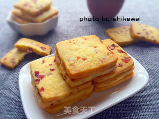 蔓越莓饼干的做法