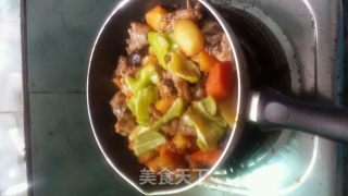 三蔬焖鸡的做法