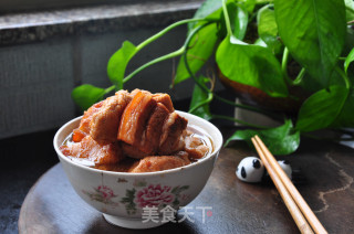 油豆腐炖肉的做法