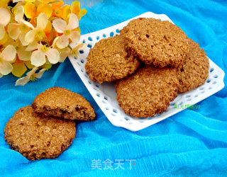 燕麦红糖饼干的做法