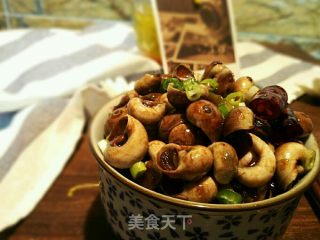 油爆香螺的做法