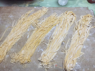 南瓜鸡蛋面条