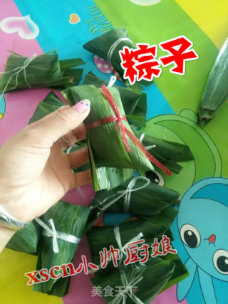 豇豆红枣粽子~粽子包法以及做法