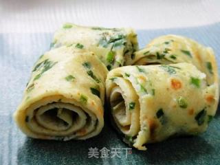韭菜鸡蛋煎饼的做法