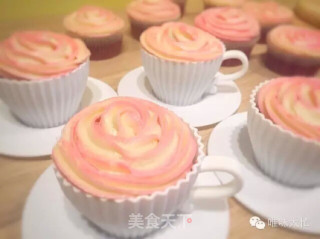 双色cupcake的做法