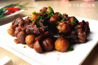 栗子排骨的做法