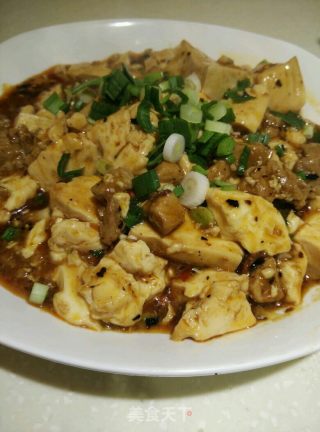 麻婆豆腐的做法